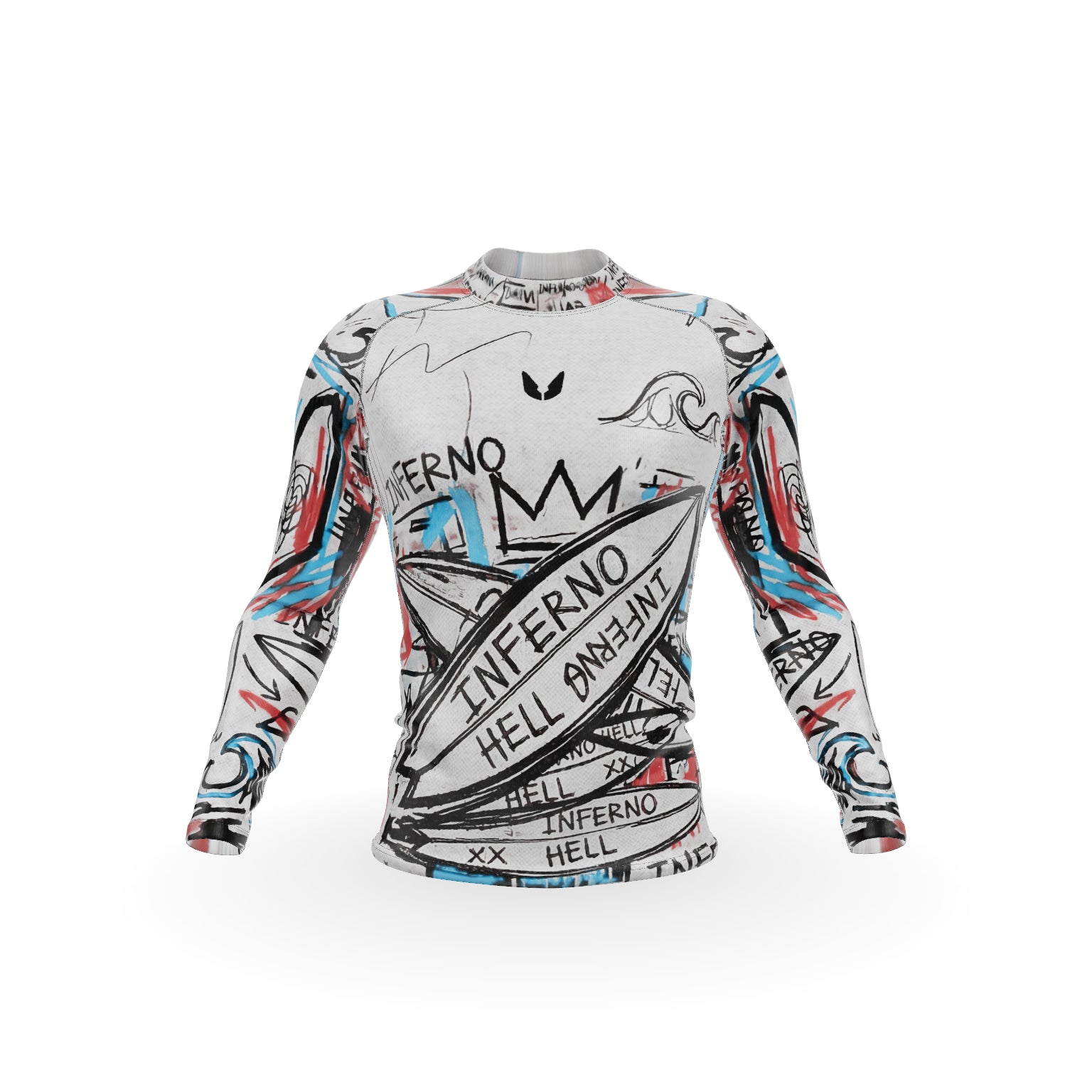Men’s Compression Rashguard LS - Paqueite