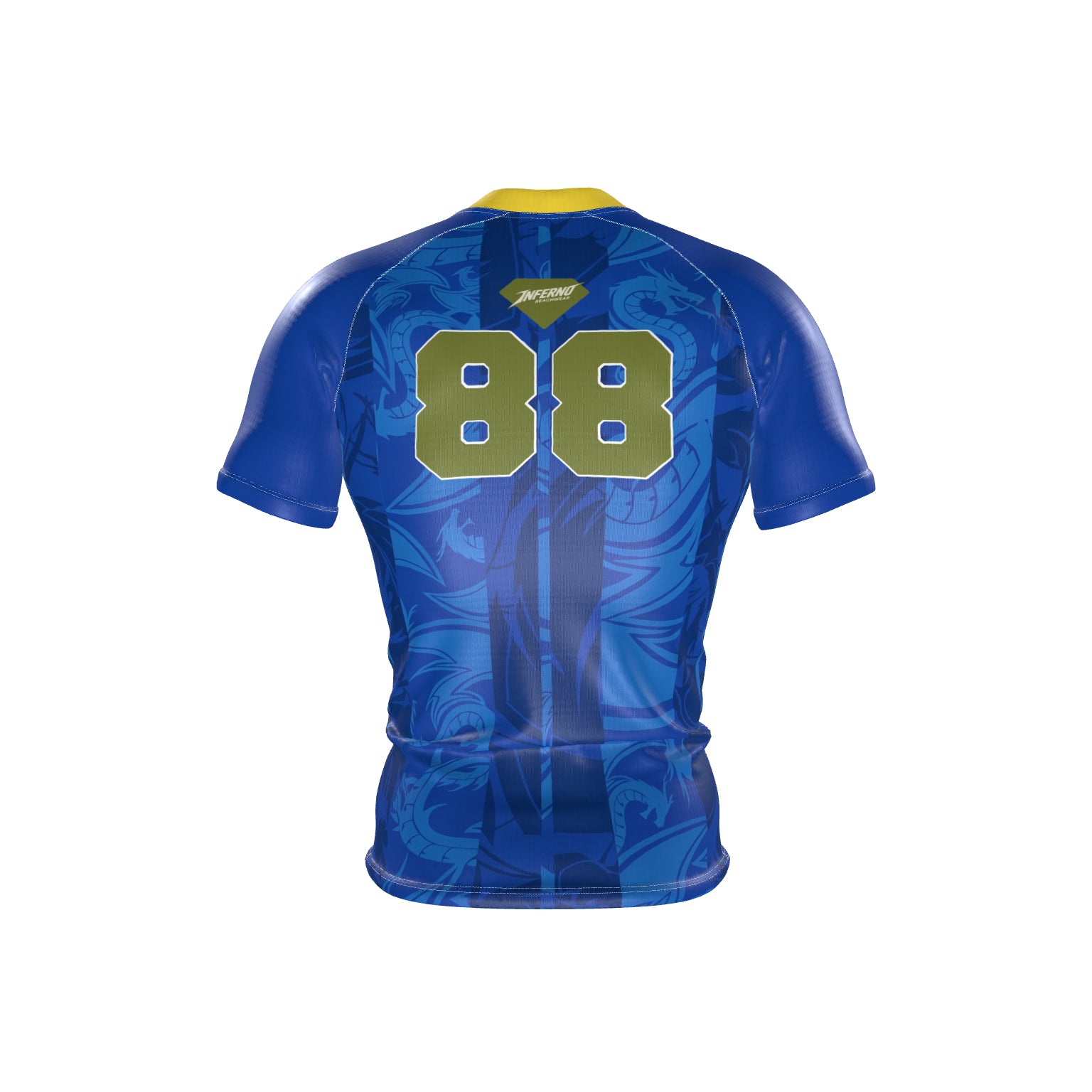 Men’s Compression Rashguard SS - Bosnia and Herzegovina