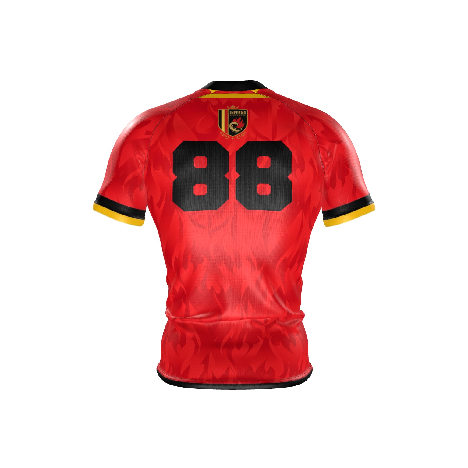 Men’s Compression Rashguard SS - Belgium