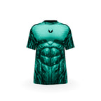 Men’s Comfort Fit Rashguard SS - AQUA SNAKE