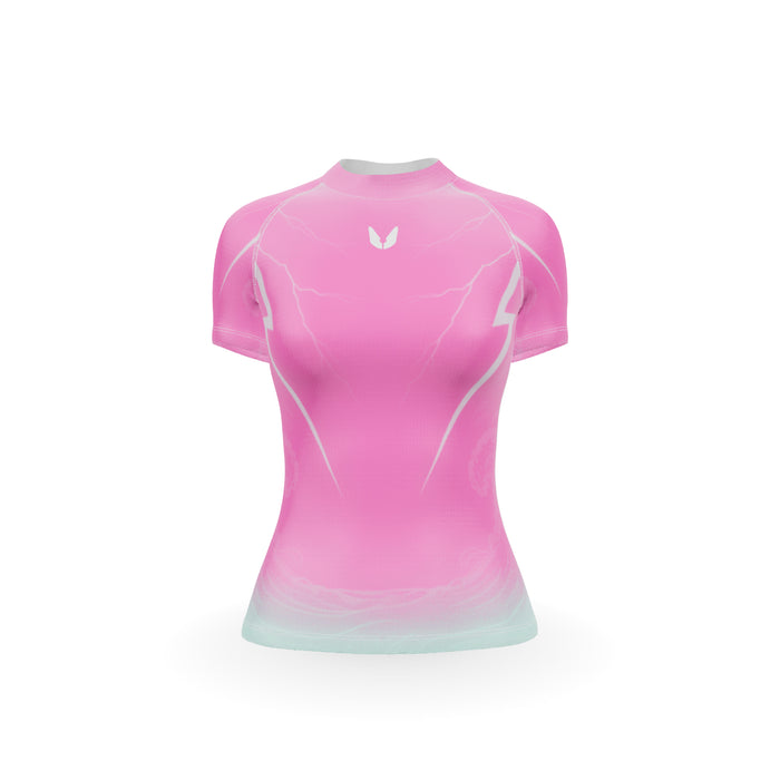 Women’s Compression Rashguard SS - THUNDER MASTER