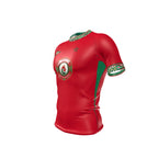 Men’s Compression Rashguard SS - Morocco