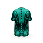 Men’s Comfort Fit Rashguard SS - AQUA SNAKE