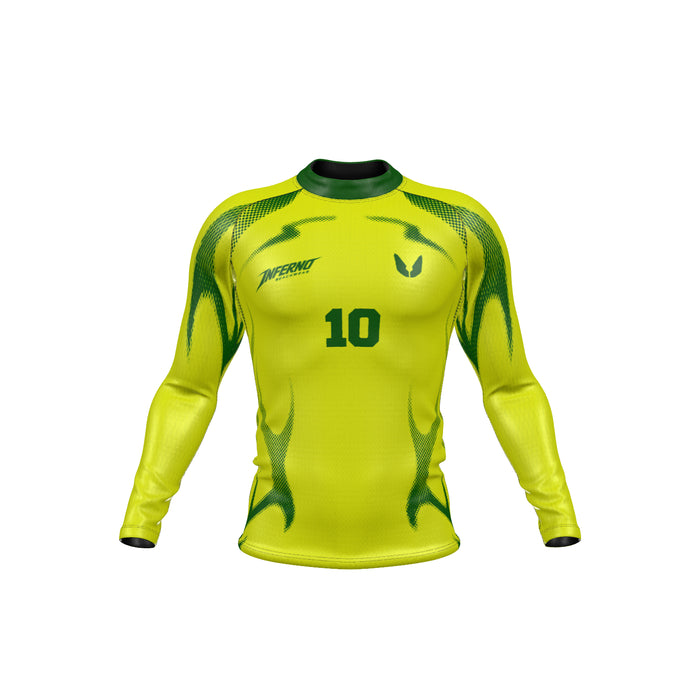 Men’s Compression Rashguard LS - R9