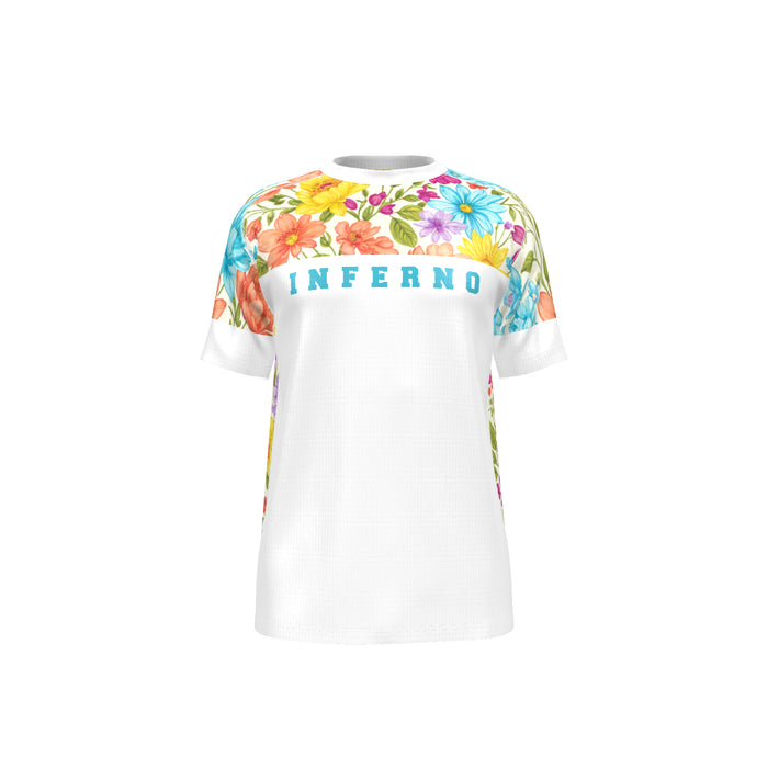 Men’s Comfort Fit Rashguard SS - FLOWER POWER