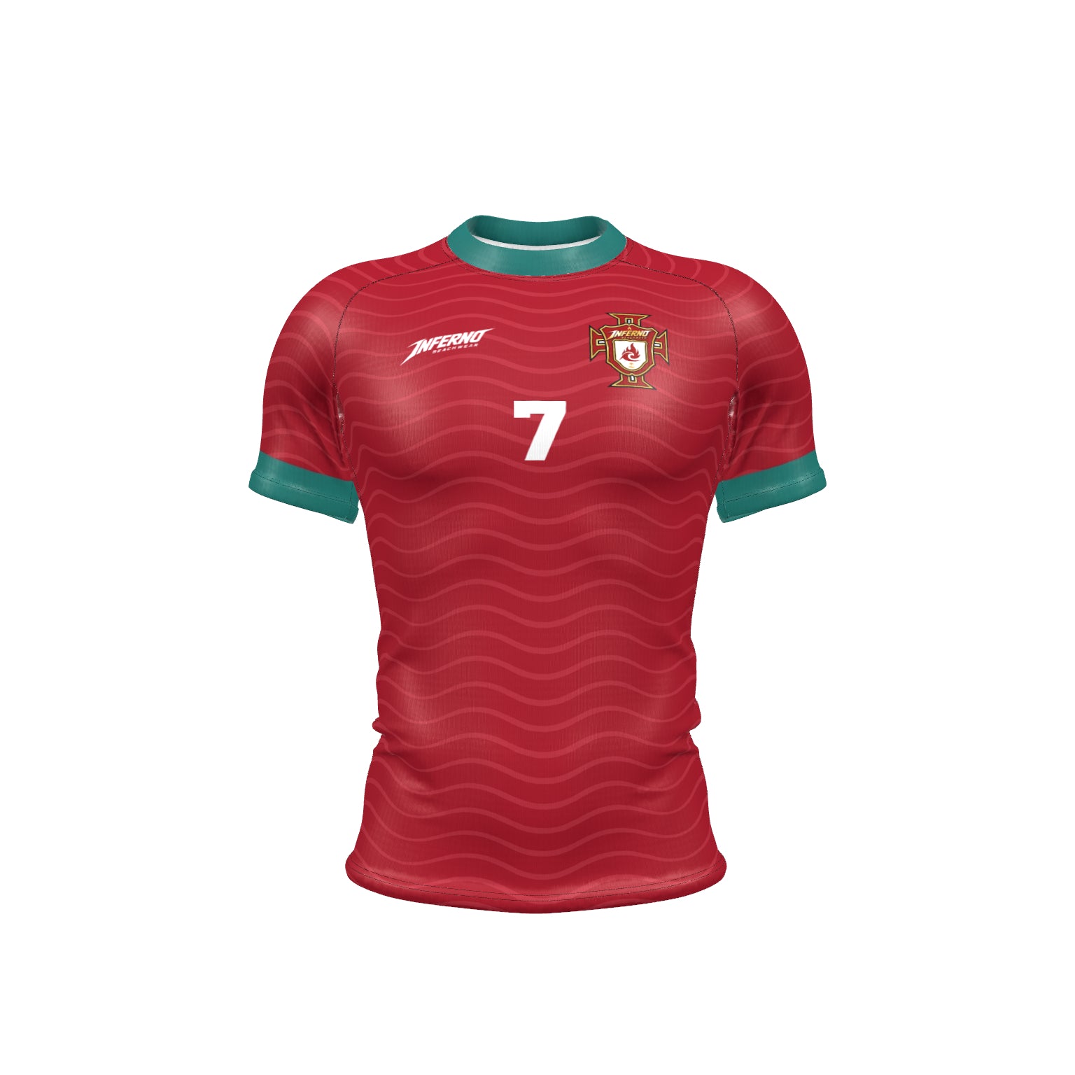 Men’s Compression Rashguard SS - Portugal