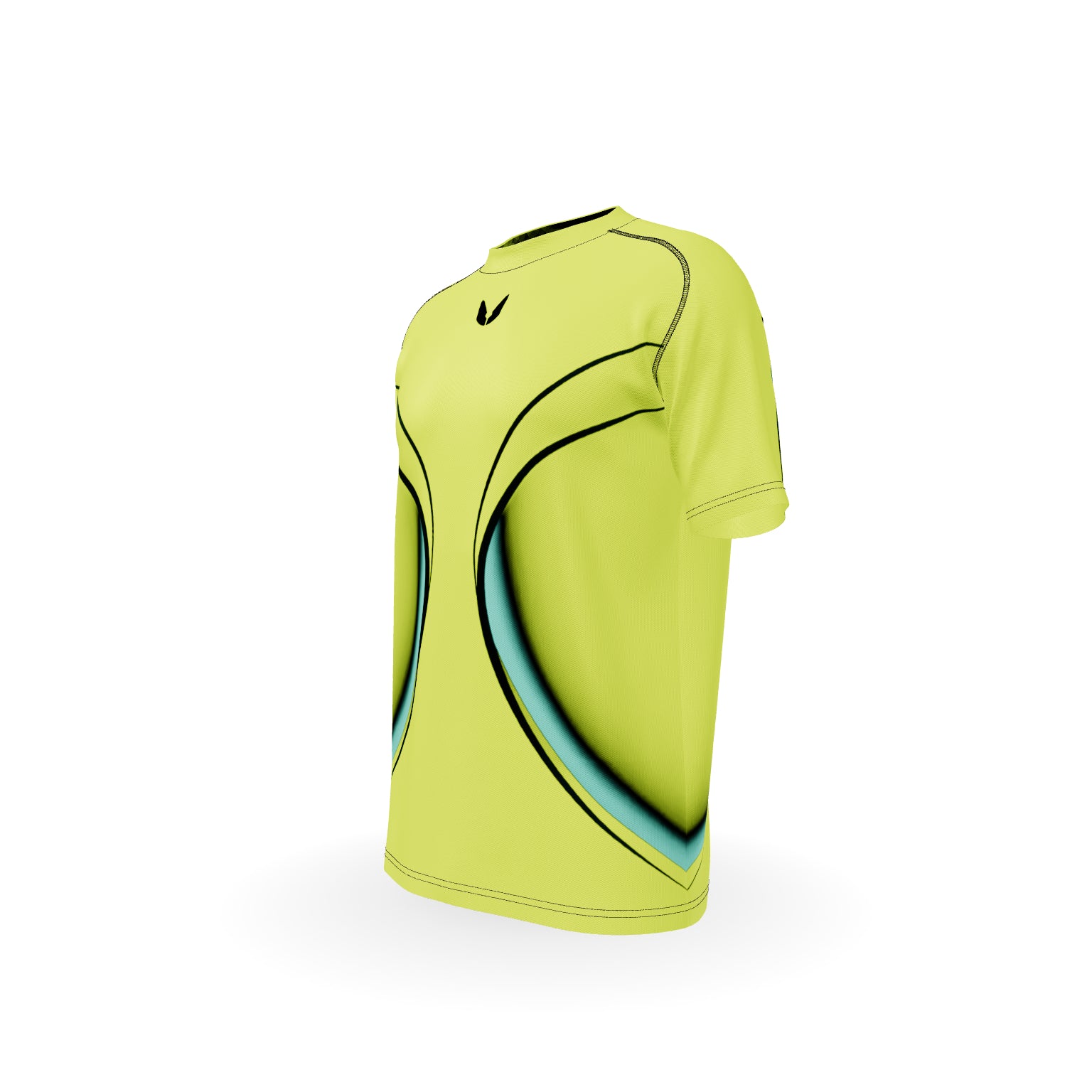 Men’s Comfort Fit Rashguard SS - Mariposa