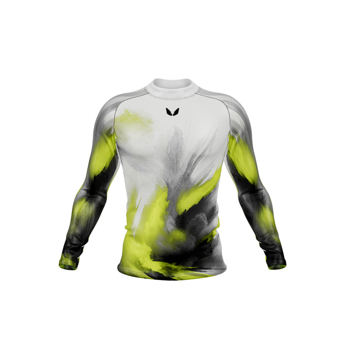 Men’s Compression Rashguard LS - Seascaper