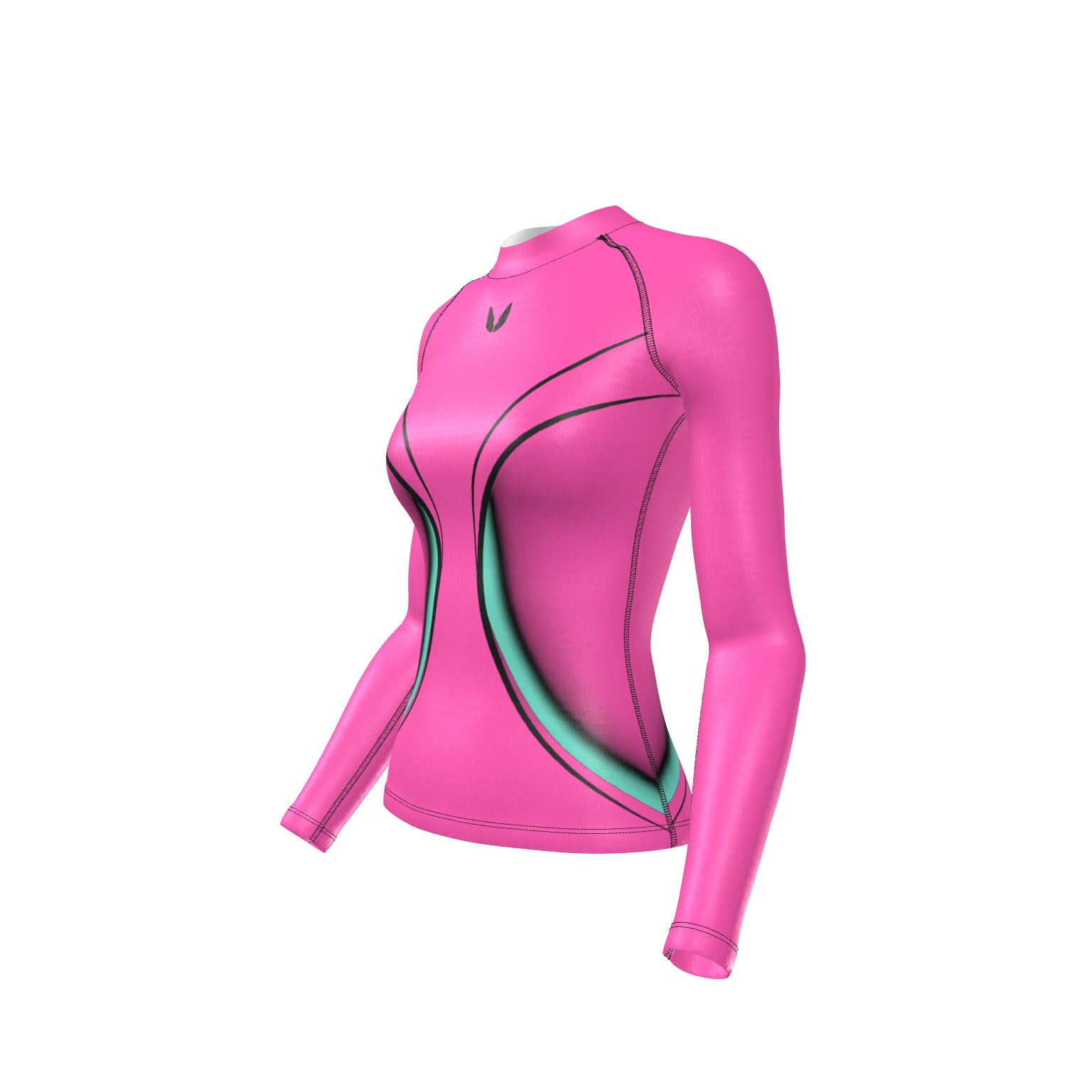Women’s Compression Rashguard LS - Mariposa