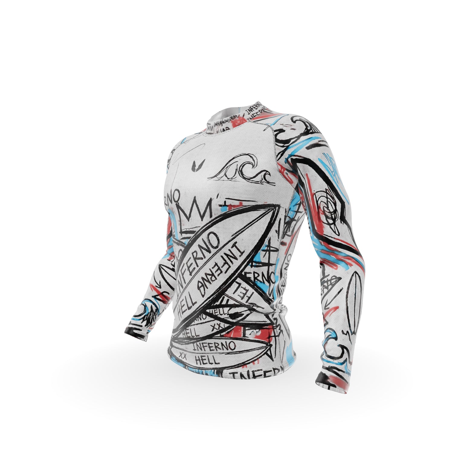 Men’s Compression Rashguard LS - Paqueite