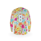 Men’s Comfort Fit Rashguard LS - FLOWER POWER