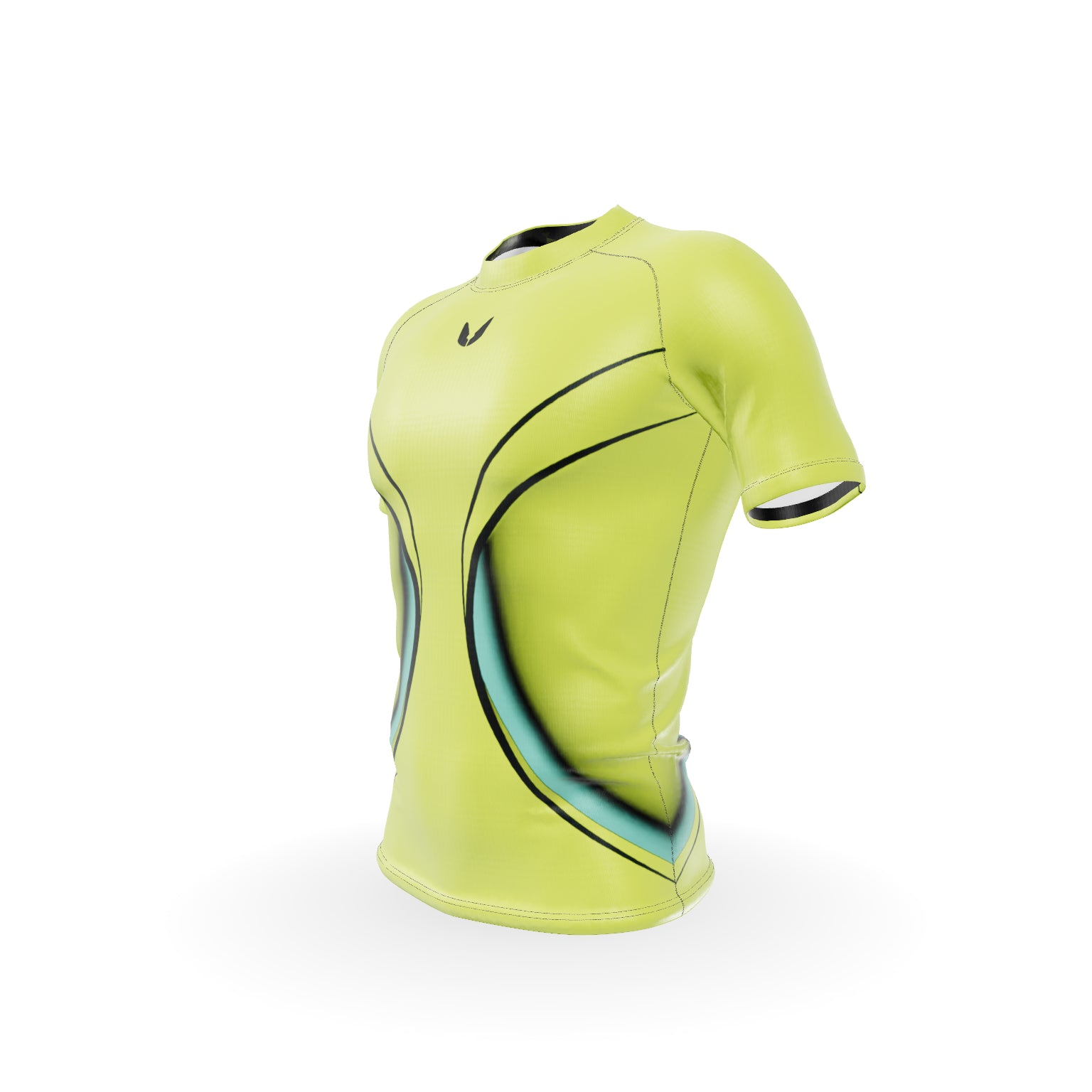 Men’s Compression Rashguard SS - Mariposa