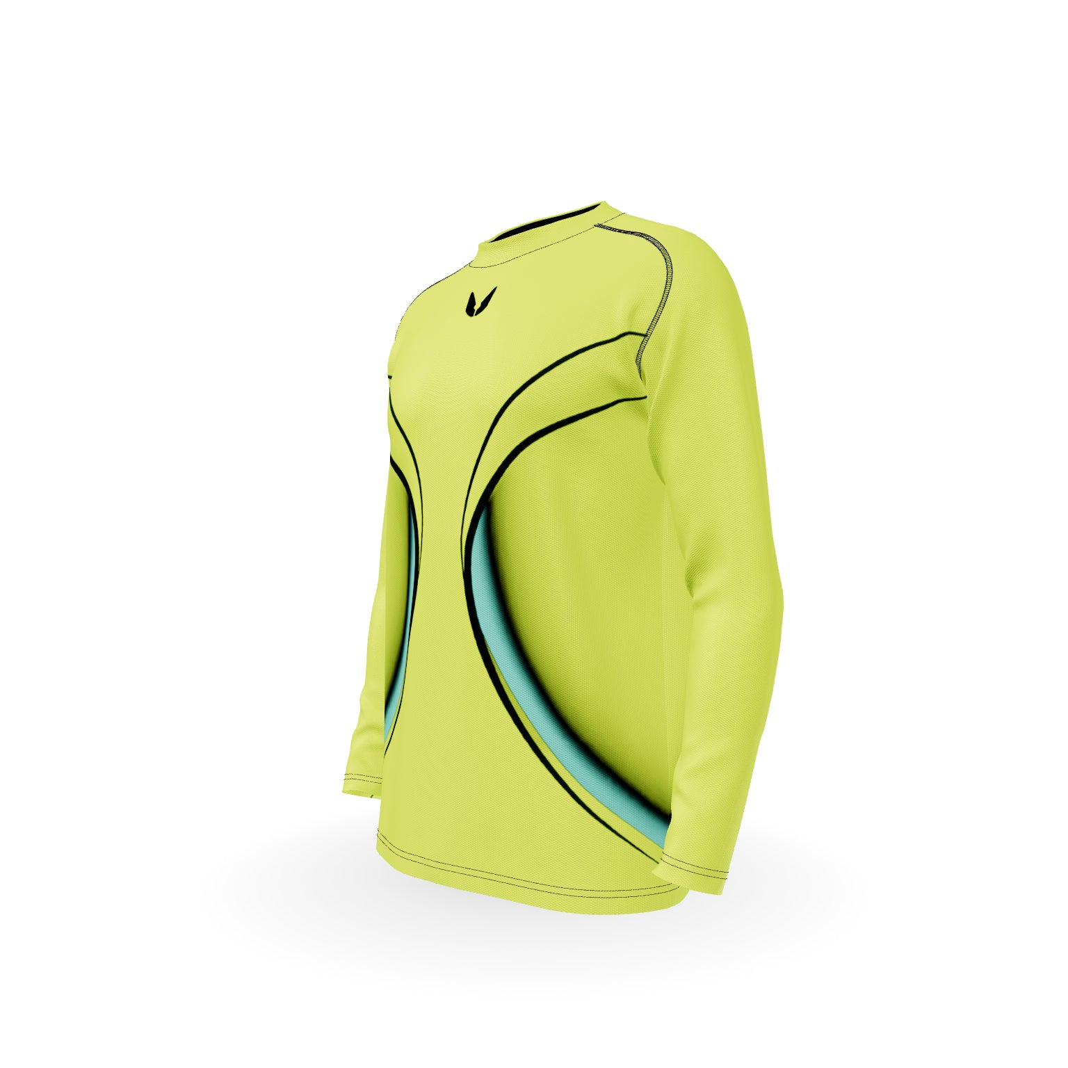 Men’s Comfort Fit Rashguard LS - Mariposa