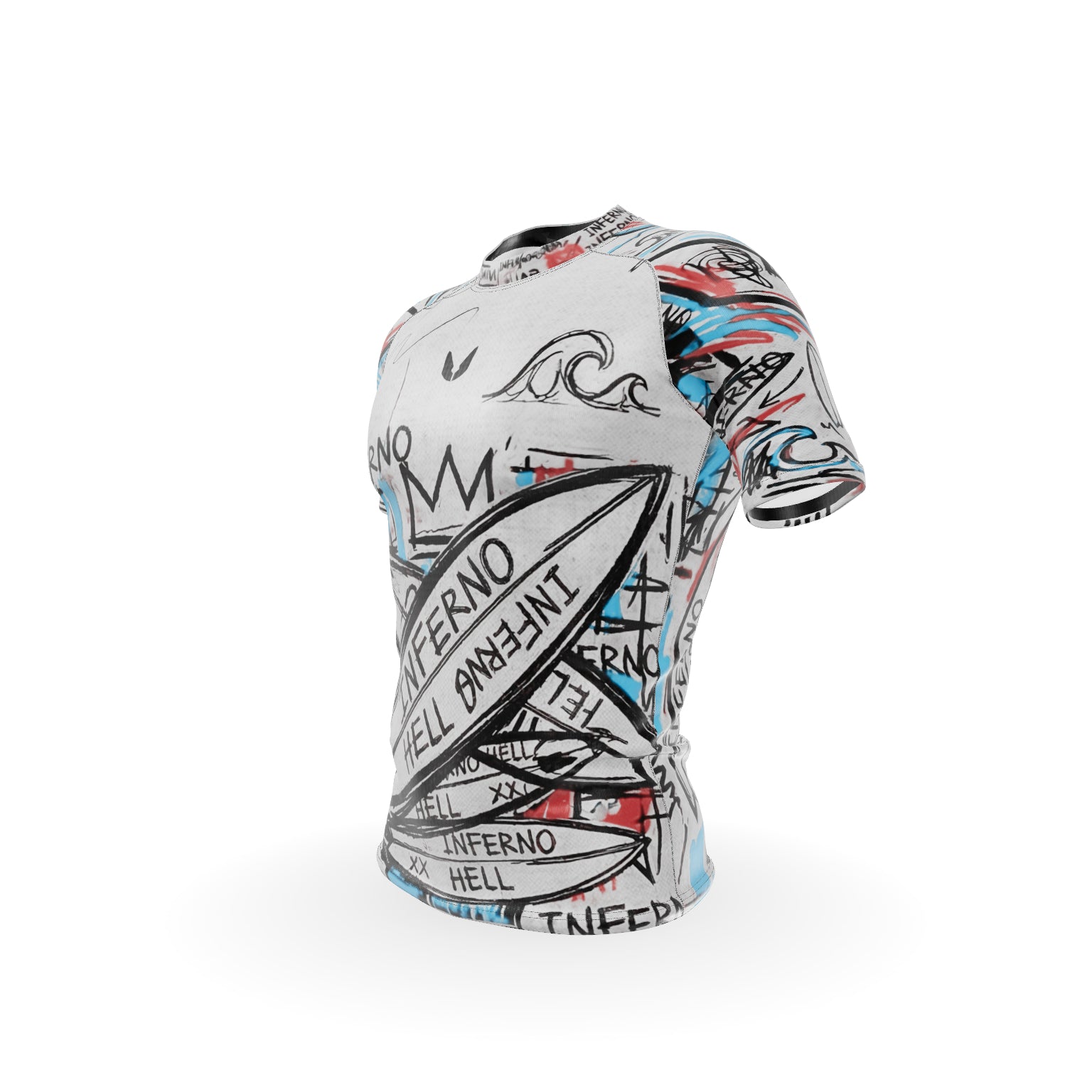 Men’s Compression Rashguard SS - Paqueite