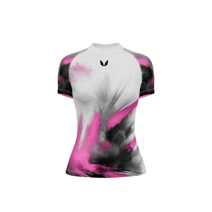 Women’s Compression Rashguard SS - Seascaper